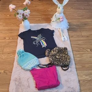 Bundle girls cloths size M (7/8) plus Backpack